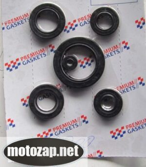 Сальники двигуна мотоцикл CG 200куб комплект (на блістері)