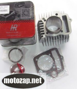 Поршнева (ЦПГ) Циліндр з поршнем Alpha Active 110куб 52,4mm ТЕФЛОН + Алюмінєва