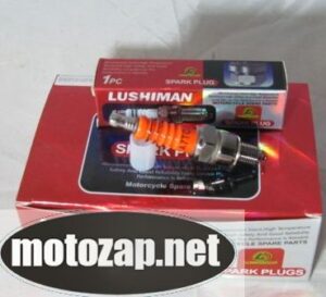 Свічка LUSHIMAN DELTA  A7TC (Нікелевий сплав) GY6 4T 50/150куб M10*1.0 12.7mm червона