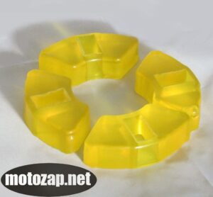 Резинки демпферні Мотоцикл 18 диск (силікон) MUSSTANG SHINERAY 150/200куб