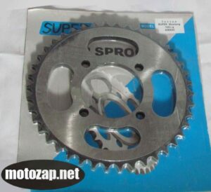 Зірочка задня MUSSTANG SUPER 428*39 d=64/83mm 4 отвора 45 сталь