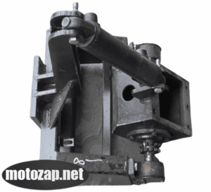 Редуктор в зборі з циліндром гідравліки рухомий (нового зразка задній)