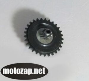 Зірочка двигуна скутер 2Т TB60 приводу гумова