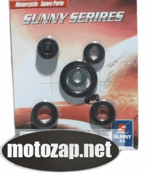 Сальники двигуна Alpha Active Delta комплект (на блістері)