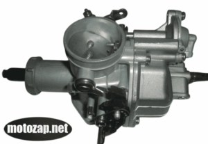 Карбюратор мотоцикл CG/CB 150куб PZ-27 із прискорювачем під подвійний трос