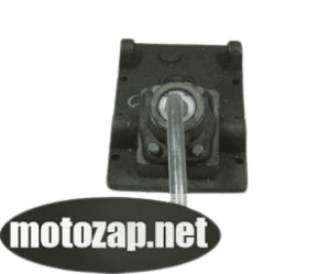 Кришка редуктора кпп з ричагом верхня редуктора Моторактор Булат