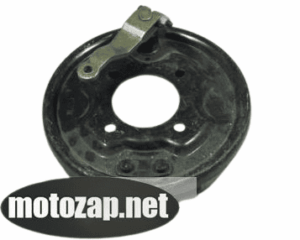 Кришка + Колодки гальмівні великі 220mm з кріпленням Мототрактор 12-18 л.с. ось 49mm
