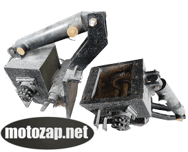 Редуктор в зборі з циліндром гідравліки рухомий (старого зразка)