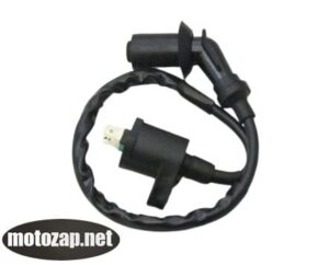 Котушка запалювання з насвічником скутер GY6 4Т 50/150куб (бобіна)