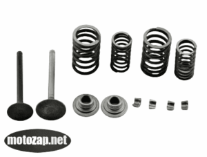 Клапана в зборі впускний + випускний скутер GY6 4T 50/80куб