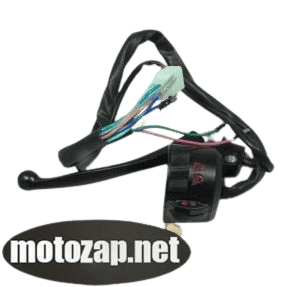 Перемикач (блок) руля лівий Alpha (чорні) 1 шт