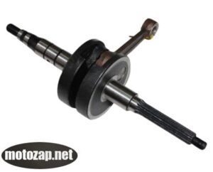 Колінвал скутер YAMAHA JOG 50куб 3KJ d10 Тайвань (в упаковці)