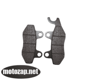 Колодки гальмівні (диск) 2-х поршневий супорт вухо праворуч скутер, мотоцикл