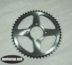 Зірочка задня MUSSTANG SUPER 428*48 d=64/83mm 4 отвора 45 сталь