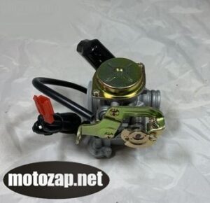 Карбюратор скутер 4Т GY6 80-100куб оригінал залізна кришка