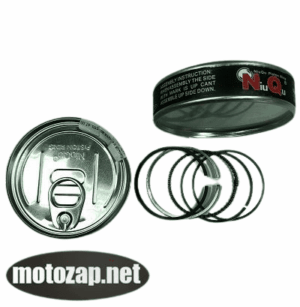 Кільця скутер GY6 4T 80куб 47mm Alpha Delta Active 70куб кераміка NQ упаковка консерва