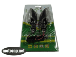 Повороти міні к-кт 2 шт світлодіодні (крапля подовжені) LED на блістері