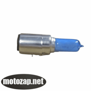 Лампа фари BA20D синя галоген на блістері