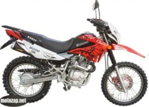 4.Мотоцикл ЕНДУРО КАМАХ SP200D-4 200куб, 19/18-колеса шип.