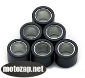 Ролики варіатора 125куб 6g (6шт) скутер GY6 4T