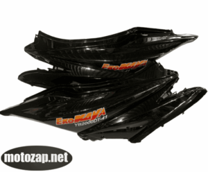 Пластик електроскутер EkoKAYA YB2000DT-41 боковий сидіння 4 частини