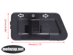 Кнопка поворотів скутер GY6 4Т Active