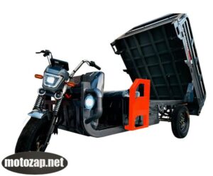 5.Електротрицикл вантажний 1500W CARGO 18, 72V 58Ah. грузопідйомність 1000кг, розміри 3325*1370*1395