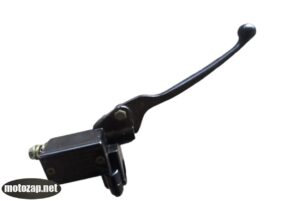 Машинка гальмівна права без кріплення зеркала Пітбайк