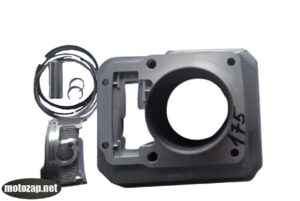 Поршнева (ЦПГ) Циліндр з поршнем мотоцикл ЕНДУРО KAYA 512 75мм ZS175FMM (тефлон)