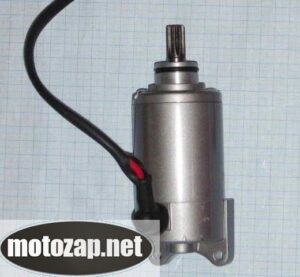 Стартер мотоцикли CG/CB 125/150/200куб 9 шлиців (білий товстий)